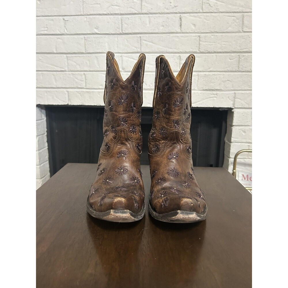 Old Gringo Embroidered Flowers Western Cowboy Boots Women’s  size 10B - Picture 3 of 8